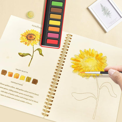 Mindful Watercolor Booklet (Buy 1 Get 1 Free)