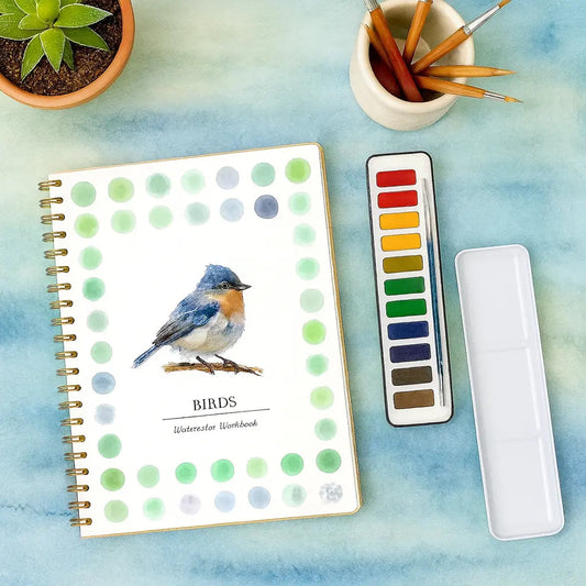 Mindful Watercolor Booklet (Buy 1 Get 1 Free)