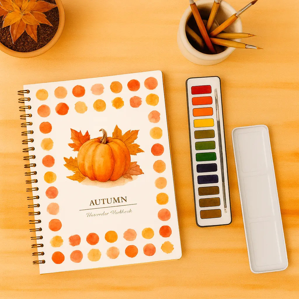 Mindful Watercolor Booklet (Buy 1 Get 1 Free)