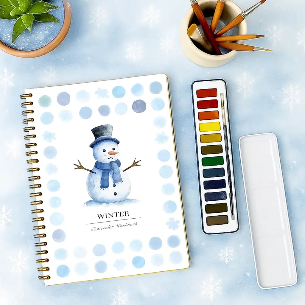 Mindful Watercolor Booklet (Buy 1 Get 1 Free)