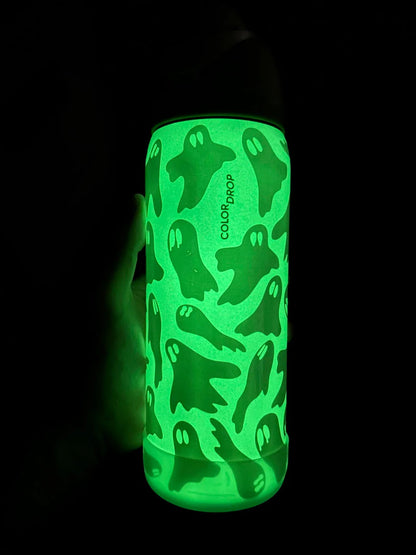 Boo-Ya 32oz Free Sip Bottle - Glow In The Dark Water Bottle